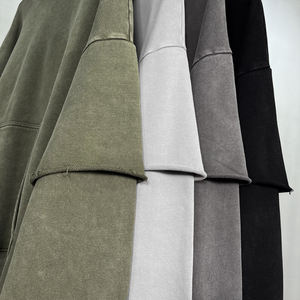 Sudadera Personalizable 100% Algodón con Logotipo, Sudadera Holgada de Algodón Sólido, Ropa de Primavera y Otoño, Impresión Digital - Product Image 4