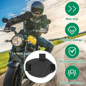 Adjustable Lightweight Motorcycle Gear Shift Protector Durable Rubber Shoe Protect Pad Waterproof Boot Protector for Riding - Product Image 6