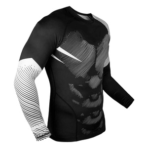 2024 hommes de haute qualité respirant confortable vêtements de sport surdimensionné éruption garde Shorts longue faite Spandex Sublimation impression MMA - Product Image 2