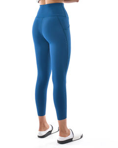 เลกกิ้งเอวสูงสำหรับผู้หญิง ตัดเย็บพอดีตัว ผลิตจากผ้าสแปนเด็กซ์และไนลอน ราคาขายส่ง - Product Image 2