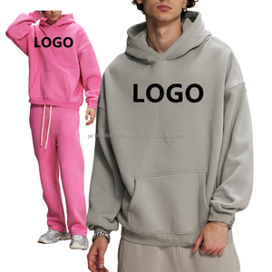 เสื้อฮู้ดขนแกะมีฮู้ดขนแกะหนามีฮู้ดสำหรับฤดูหนาวกำหนดได้เอง350gsm - Product Image 5