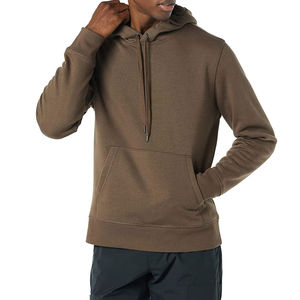 Pull à capuche brodé avec logo personnalisé unisexe Tissu polaire de haute qualité Manches longues Écologique Imperméable Hiver - Product Image 2
