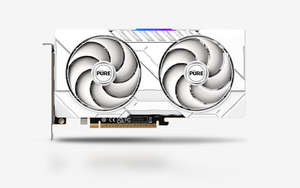 S A P H I R E R X 9060 X T 16G D6 OC PURE ARGB White Dual Fans GPU RX9060 XT Tarjeta de video para juegos PC Escritorio - Product Image 5