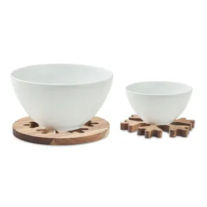 Custom Wood Scaglia <b>Trivet</b> Set for Cooking Tools - Product Image 3