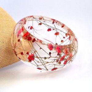 Estilo joyería resina acrílico pulsera brazalete exagerado deslumbrante Multicolor ancho Irregular cuadrado acrílico pulseras para mujer - Product Image 1