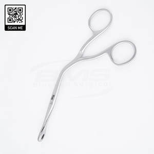 Pinzas Luc para Cirugía ORL, Instrumentos Quirúrgicos de Acero Inoxidable, Pinzas Nasales Etmoides con Mordazas de Copa, Pinzas Fenestradas para Polipos Nasales - Product Image 1