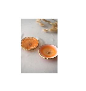 Bol en résine artistique fait à la main avec un design abstrait utilisation polyvalente dans les cuisines restaurants fêtes maisons élégantes modernes - Product Image 3