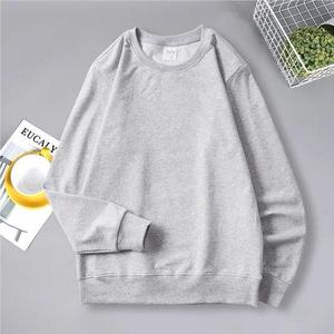 350GSM 100% algodón de gran tamaño con letras bordadas de talla grande pareja gota hombro Casual moda Sudadera de punto para hombres - Product Image 5
