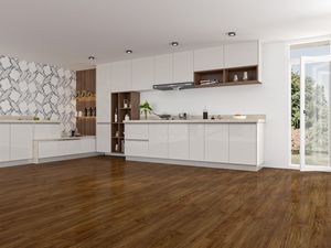 Moderno impermeable respetuoso con el medio ambiente 4mm 5mm 6mm 7mm clic SPC híbrido núcleo rígido clic suelo vinilo suelo tablón para interior - Product Image 2