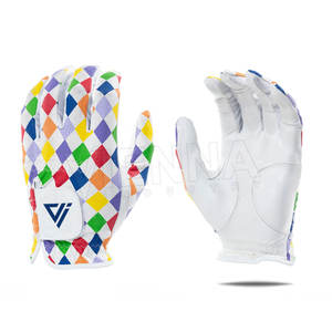Guantes de Golf de Piel Cabretta para Adultos, Cómodos, Transpirables, de Alta Calidad, Antideslizantes, con Correa de Muñeca Ajustable - Product Image 1
