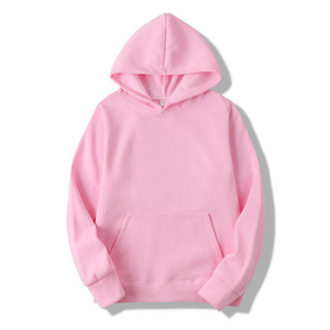 Sweat à capuche unisexe de haute qualité, personnalisé, en polaire solide, 100% coton, écologique, pour le sport, avec poche - Product Image 6