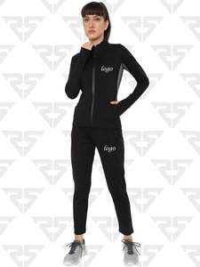 <b>Women</b> Sports Zipper <b>Running</b> Winter Track Suit Set Stylish Jogger Suit <b>Women</b> Two Piece Tracksuit Manufacturer <b>Womens</b> Clothing - Product Image 6