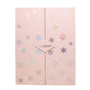 Leere Rosa Adventskalender-Box aus Pappe, Personalisierbare Luxus-Geschenkbox für 10 Tage - Product Image 2