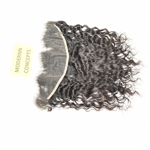 Venta al por mayor Virgin Temple Hair Extension Raw Natural Chemical Processing Ninguno Cutícula Alineada Ondulado Bundles Indian Remy Hair 10-32 - Product Image 3