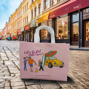 Bolsas Promocionales Personalizadas Althea Ecobag, Reutilizables, Reciclables, Laminadas, a Todo Color, 25x32x12cm, Diseño Especial, No Tejidas, Selladas con Calor - Product Image 2