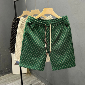 Pantalones cortos de verano para hombre, pantalones cortos de algodón atléticos activos, pantalones cortos de entrenamiento de secado rápido, pantalones cortos de algodón sólidos para hombre - Product Image 5