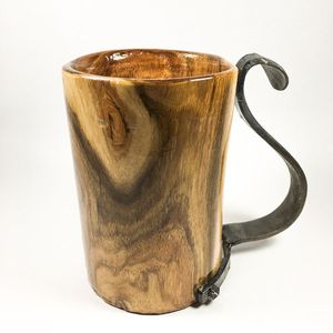 AUTHENTIQUE Meilleure Qualité Eau Naturelle Corne de Buffle Chope Poli Style Animal Viking Sculpture Tasse Bière Décoration - Product Image 3