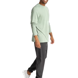 Camiseta de Sol de manga larga de poliéster Spandex más vendida para hombres UV SPF UPF 50 + Rash Guard Sublimation Fishing Swim T-shirts - Product Image 2