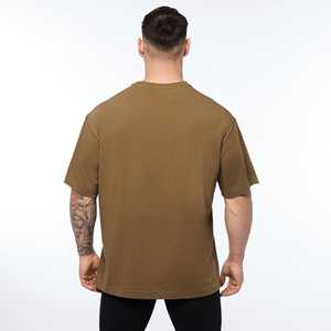 T-shirt surdimensionné en coton pour homme, vêtement de haute qualité, de styliste, à manches tombantes, nouvelle collection 2023 - Product Image 5