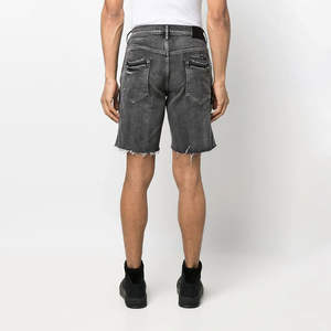 Nuevos Shorts de Mezclilla Personalizados de Verano, Estilo Urbano, Color Sólido Vintage, Corte Holgado, Shorts de Jeans de Alta Calidad, Servicio OEM, Suministro al por Mayor - Product Image 4