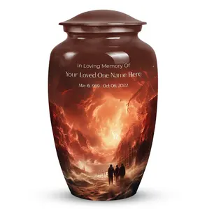 Urna Funeraria Metálica Moderna para Adultos, Apocalyptic Escape 10 - Product Image 2