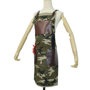 Cost Effective Wholesale Adjustable Waist Neck Barber <b>Aprons</b> Long Use OEM Supplier Hot Sale Barber <b>Aprons</b> - Product Image 3