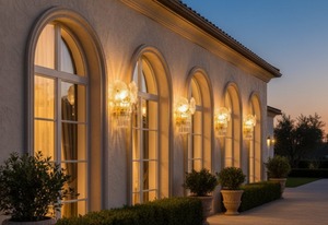 Lampe murale d'accent floral artisanale |   Objet de décoration rayonnant pour les maisons modernes |   Applique murale décorative à l'éclat floral - Product Image 5