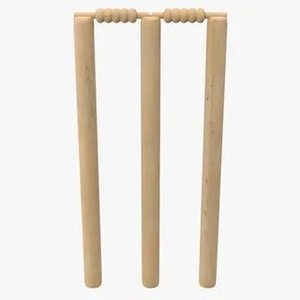 Vente en gros de souches de cricket professionnelles avec béliers en bois logo personnalisé guichets de souche de cricket en bois - Product Image 5