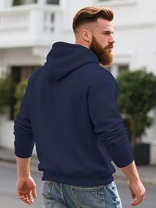 Pull à capuche en polaire de haute qualité pour hommes - Product Image 4