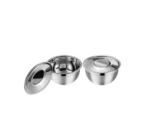Multi Purpose Stainless Steel Serving <b>Bowl</b> Suitable For <b>Mixing</b> Baking And Serving Multiple Types Of Food Items - Product Image 1