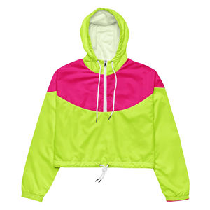 Veste de sport coupe-vent légère à fermeture éclair pour femmes manteau vêtements d'extérieur veste coupe-vent personnalisée de haute qualité - Product Image 1