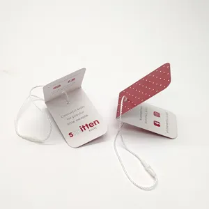 ป้ายแขวนแสดงโลโก้โซเชียลมีเดียแบบกำหนดเองแท็กแขวนโปรโมชั่นขายนามบัตรแบรนด์สำหรับโฆษณาเสื้อผ้าเครื่องใช้สำนักงาน - Product Image 2