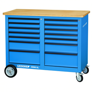 Banco de Trabajo Móvil Gedore Grande con 2x7 Cajones, Cajas de Herramientas Premium - Product Image 3