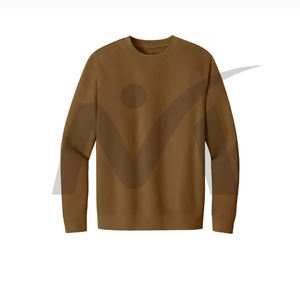 เสื้อสเวตเตอร์แฟชั่นผู้ชายระบายอากาศได้ดีขนาด240กรัมแบบถักนิตติ้งใส่สบายสำหรับการออกกำลังกายกลางแจ้งกิจกรรมกลางแจ้งของแข็ง - Product Image 1