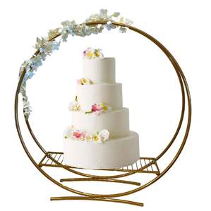 2023 support de gâteau de mariage affichage de Dessert en métal pour la maison hôtel fête d'anniversaire événements décor de mariage décorations de fête d'anniversaire - Product Image 3