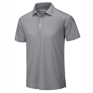 Ropa de verano de lona antiarrugas sólida de manga corta para hombre suelta para camisa Servicio OEM de secado rápido - Product Image 1