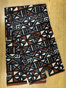Vente en gros de tissu africain imprimé à la cire et en coton Ankara de style africain pour robes d'emballage vêtements traditionnels du Botswana - Product Image 4