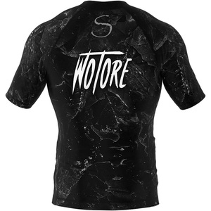 Garde d'éruption de gorille noir, chemise MMA d'entraînement de haute qualité, chemise de sport et chemise de fitness pour hommes - Product Image 6
