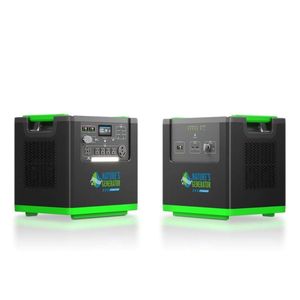 เครื่องกำเนิดไฟฟ้าพลังงานแสงอาทิตย์ Natures Generator 6000W พร้อมแผงโซลาร์เซลล์แบบโมโนคริสตัลไลน์ 4 แผง ขนาด 410 วัตต์ และชุดกังหันลม สำหรับใช้ในบ้าน - Product Image 2