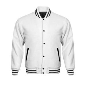 Chaquetas universitarias Versity para hombre, venta al por mayor, chaquetas universitarias en blanco, logotipo personalizado, chaqueta universitaria de Letterman lisa - Product Image 4
