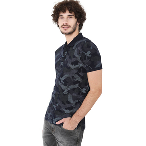 Camiseta Polo Personalizada para Hombre de Secado Rápido y Transpirable con Diseño Sólido e Impresión Digital - Product Image 1