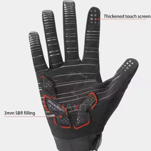 Gants d'équitation avec logo personnalisé Gants d'équitation en cuir PU et en maille Gants d'équitation disponibles pour les commandes en gros - Product Image 2