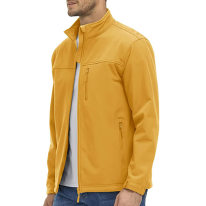 Vente en gros Top 2025 Veste softshell pour homme toutes saisons imperméable Veste softshell pour homme Veste coupe-vent pour l'extérieur Logo personnalisé Veste pour homme - Product Image 6