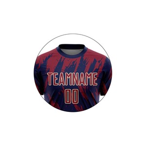 ชุดยูนิฟอร์มฟุตบอลชายคุณภาพสูงรุ่นล่าสุด ชุดกีฬาสโมสรฟุตบอล เสื้อทีมฝึกซ้อม พิมพ์ลายแบบซับลิเมชั่น โพลีเอสเตอร์/คอตตอน 340 กรัม - Product Image 2