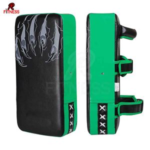 Protector de Patadas de Cuero PU Engrosado para Adultos, Escudo Curvo para Golpear, para Entrenamiento de Muay Thai, Boxeo y Taekwondo - Product Image 3