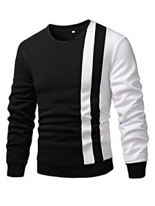 Sudadera de Cuello Redondo para Hombre, Personalizada, Talla 6XL, con Estampado en Relieve, 100% Poliéster, para Otoño, Precio al por Mayor - Product Image 3