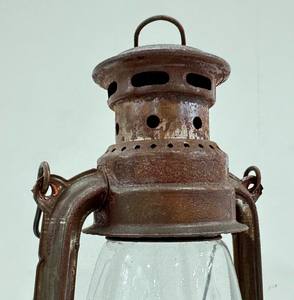 Rustic Candle Lantern Outdoor Decoration Rust Painted Hanging Lamp for Halloween <b>Christmas</b> <b>Decor</b> Yard <b>Door</b> <b>Front</b> <b>Decor</b> - Product Image 3