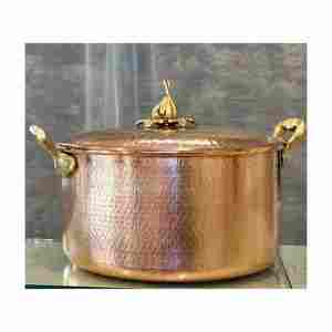 High in Demand with Reasonable Price Serving Dishes Ramadan Custom Made <b>Utensils</b> <b>Kitchen</b> Set Safe Copper Serving <b>Pot</b> - Product Image 6