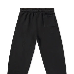 Pantalones de chándal de algodón 100% para mujer, ropa de calle, pantalón con cordón de cintura media, pantalón plano con estampado de logotipo personalizado, pantalón transpirable OEM para mujer - Product Image 6