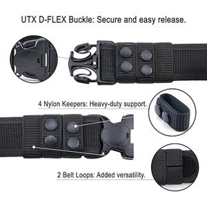 Ceinture tactique de service en nylon à boucle automatique, prix d'usine 2026, ceinture de sécurité pour agent de sécurité, ceinture de service robuste de qualité normale pour l'extérieur - Product Image 4